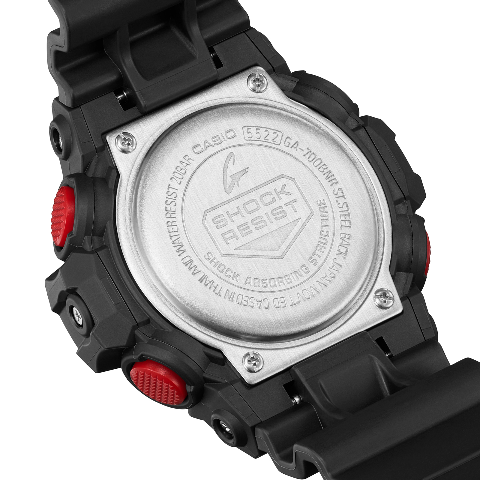 Reloj G-SHOCK GA-700BNR-1ADR Resina Hombre Negro