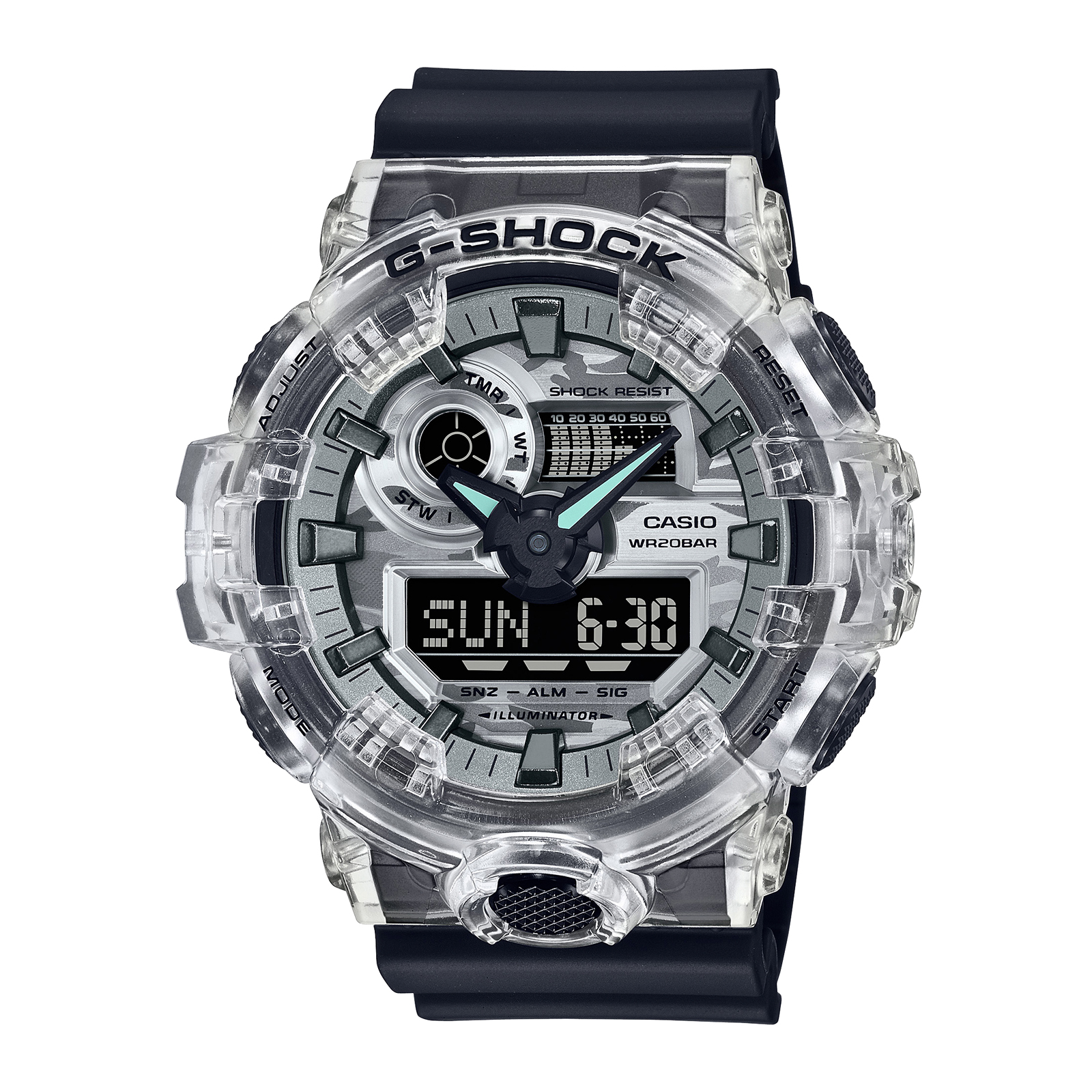 Reloj G-SHOCK GA-700SKC-1ADR Resina Hombre Gris