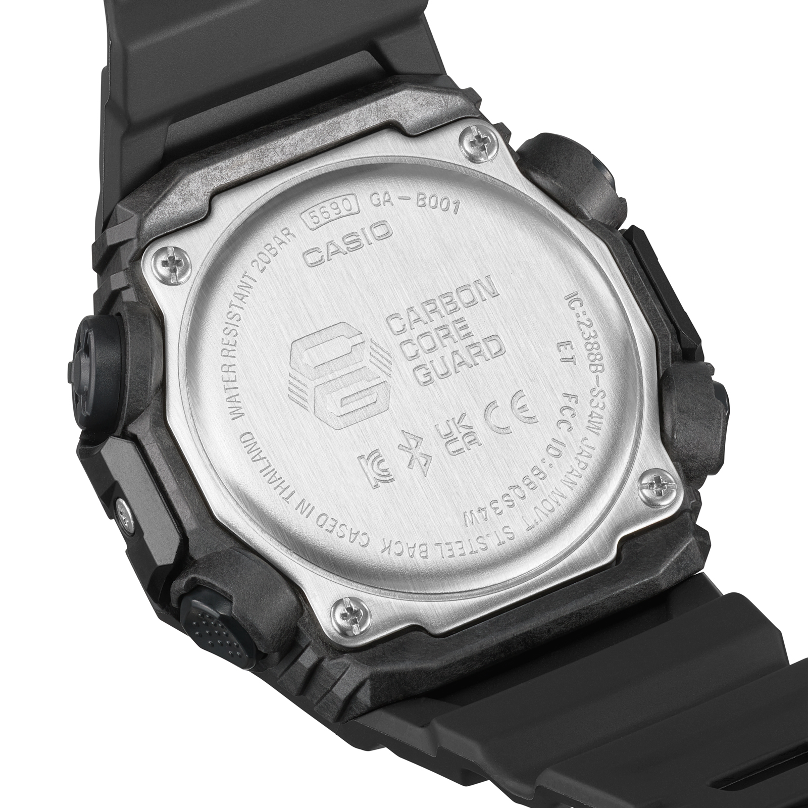 Reloj G-SHOCK GA-B001-1ADR Carbono/Resina Hombre Negro