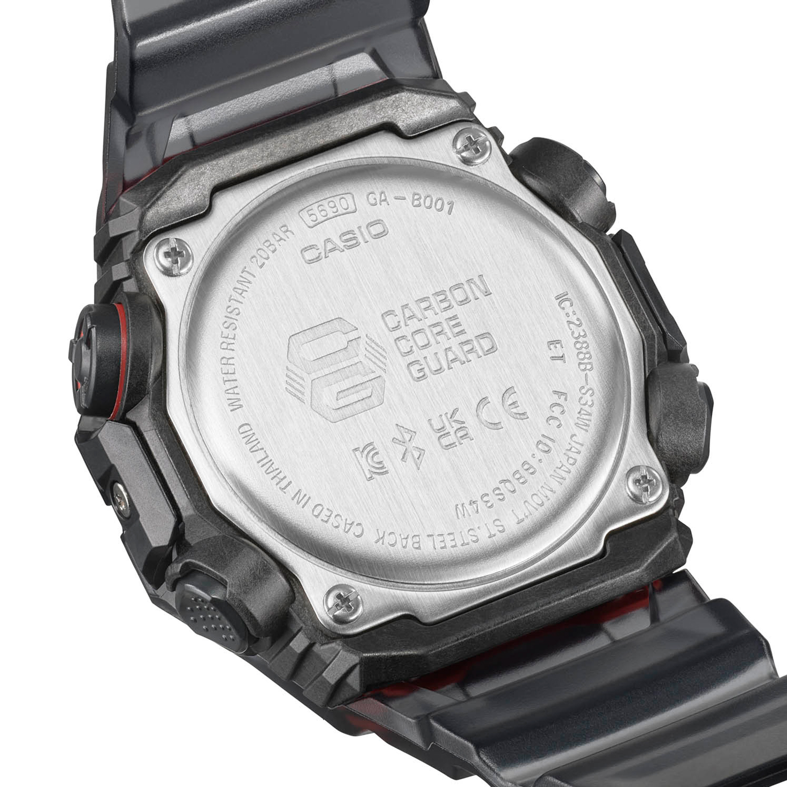 Reloj G-SHOCK GA-B001G-1ADR Carbono/Resina Hombre Negro