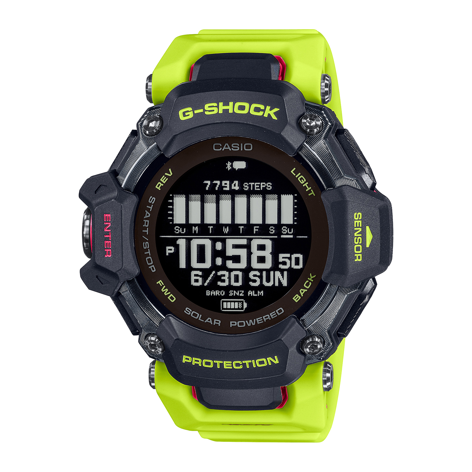 Reloj G-SHOCK GBD-H2000-1A9DR Resina Hombre Negro