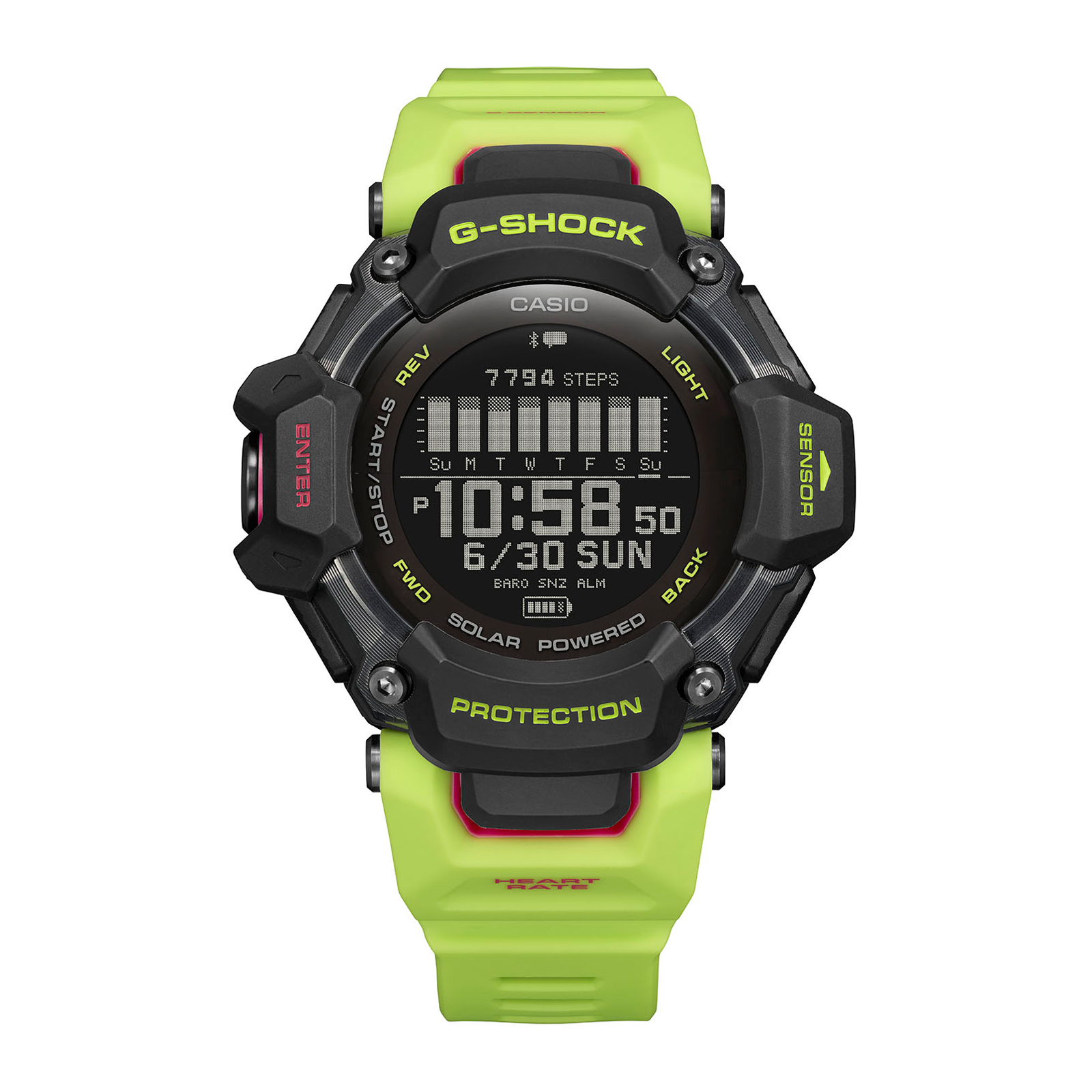 Reloj G-SHOCK GBD-H2000-1A9DR Resina Hombre Negro
