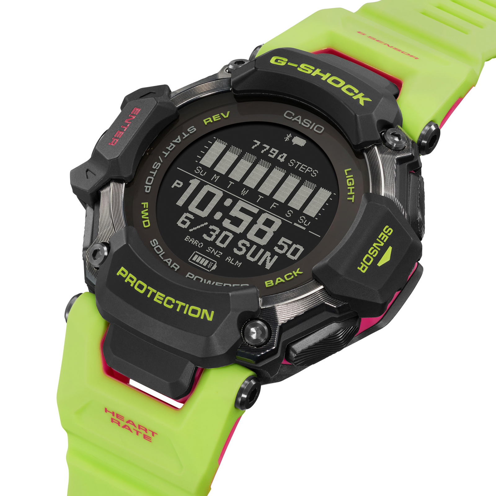 Reloj G-SHOCK GBD-H2000-1A9DR Resina Hombre Negro