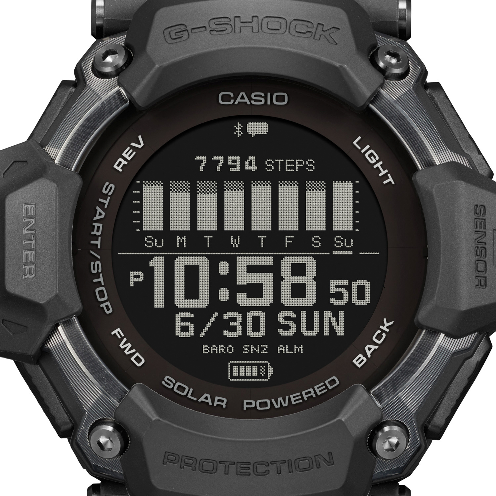Reloj G-SHOCK GBD-H2000-1BDR Resina Hombre Negro