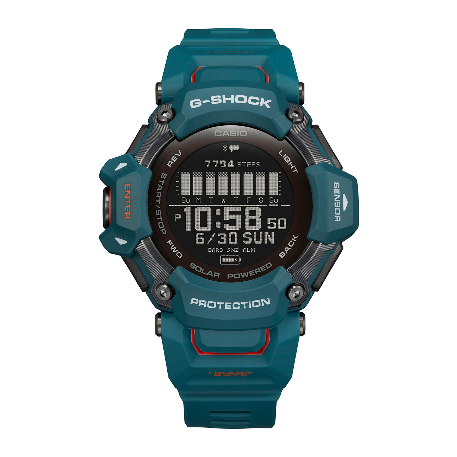 Reloj G-SHOCK GBD-H2000-2DR Resina Hombre Celeste