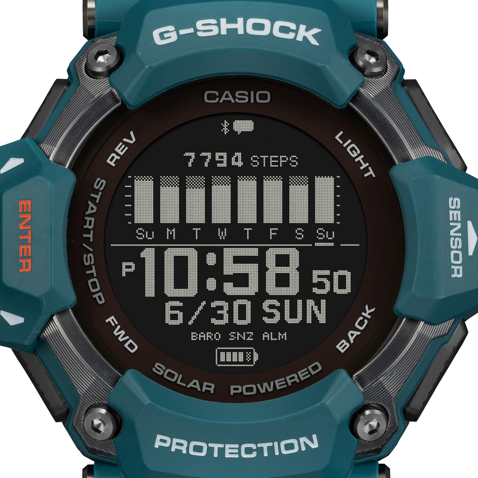 Reloj G-SHOCK GBD-H2000-2DR Resina Hombre Celeste