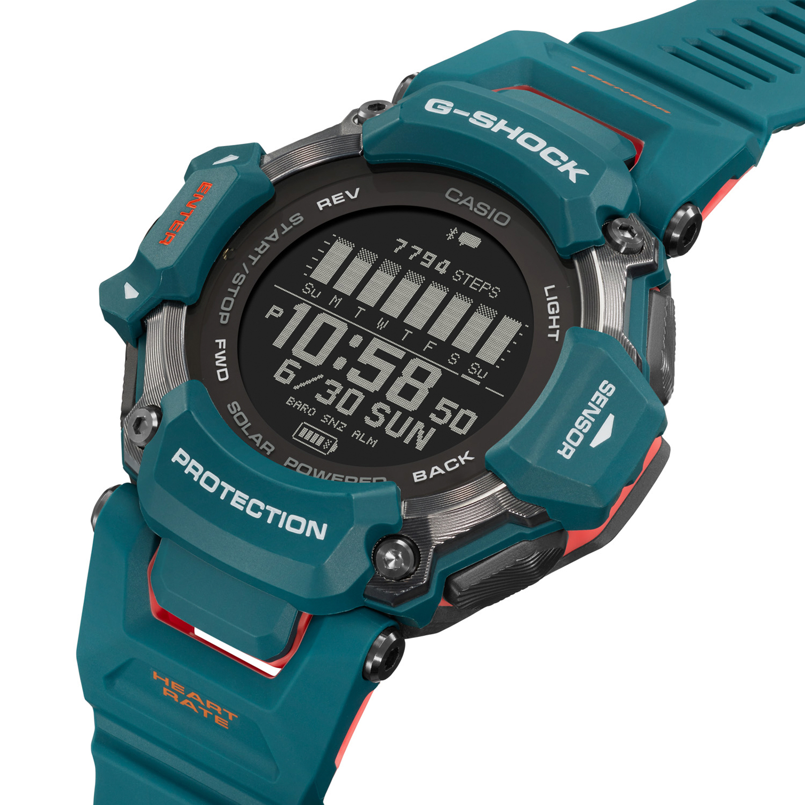 Reloj G-SHOCK GBD-H2000-2DR Resina Hombre Celeste