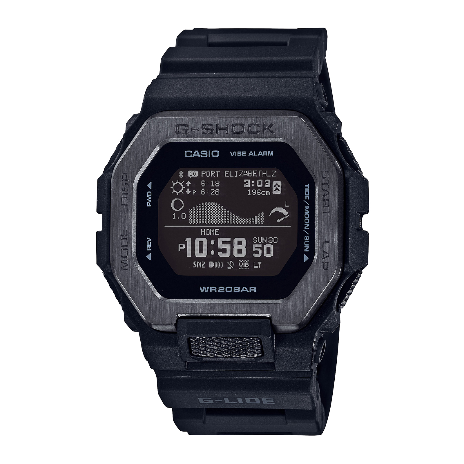Reloj G-SHOCK GBX-100NS-1DR Resina/Acero Hombre Negro - Btime