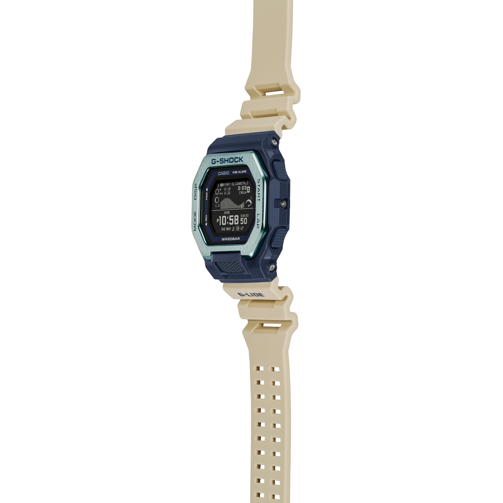 Reloj G-SHOCK GBX-100TT-2DR Resina/Acero Hombre Plateado