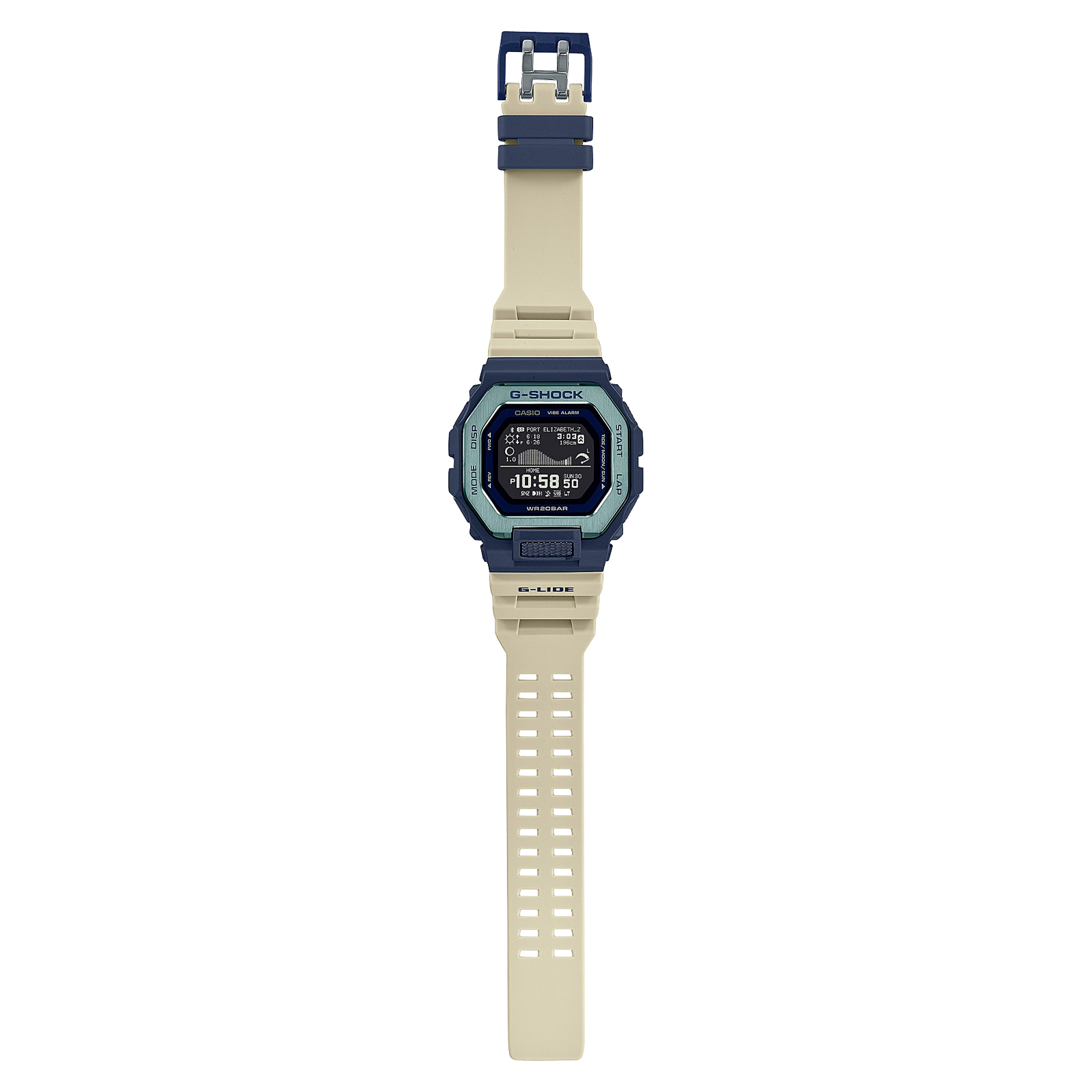Reloj G-SHOCK GBX-100TT-2DR Resina/Acero Hombre Plateado