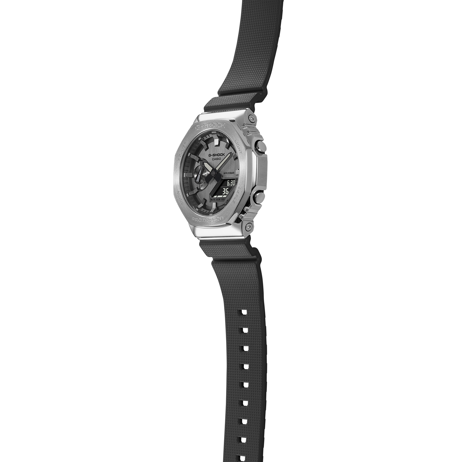Reloj G-SHOCK GM-2100-1ADR Resina/Acero Hombre Plateado