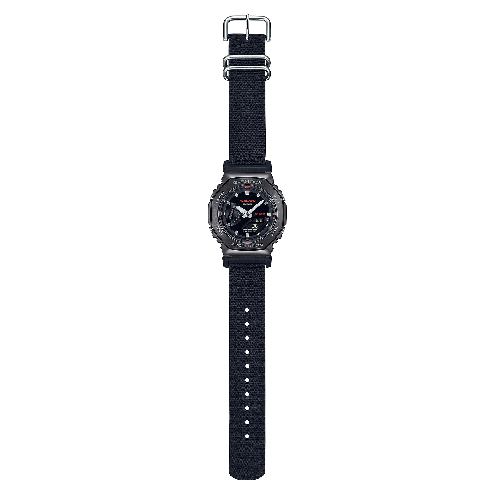Reloj G-SHOCK GM-2100CB-1ADR Resina/Acero Hombre Negro
