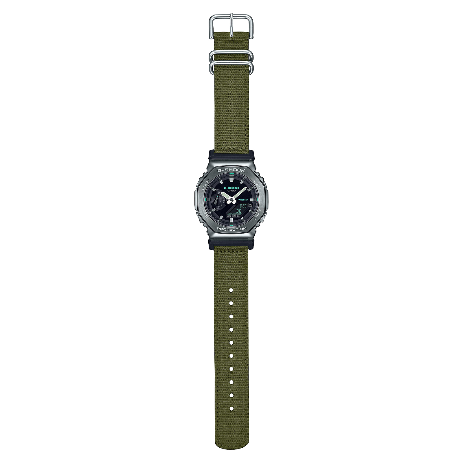 Reloj G-SHOCK GM-2100CB-3ADR Resina/Acero Hombre Negro