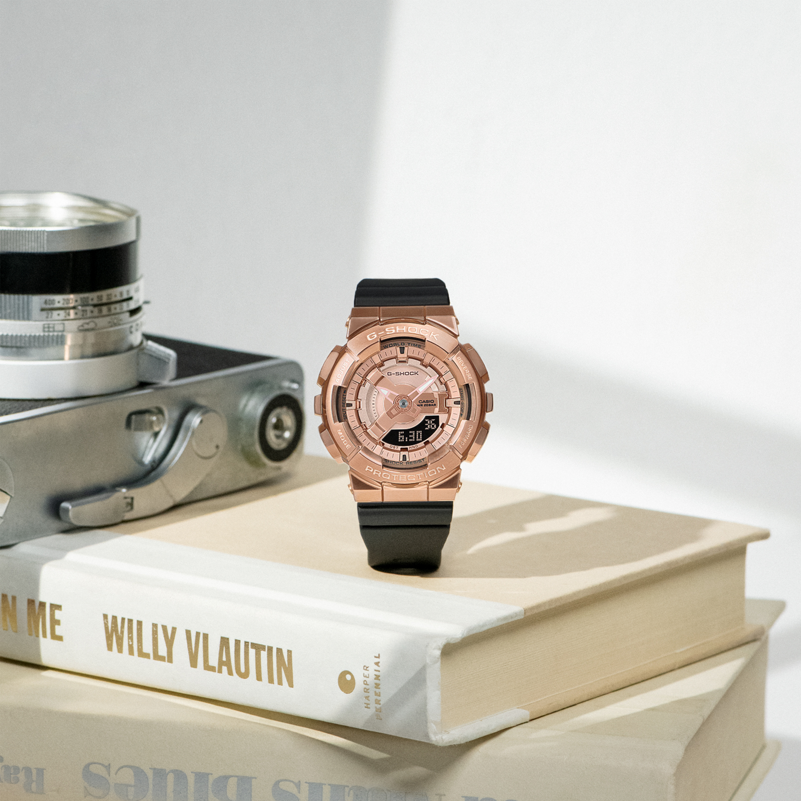 Reloj G-SHOCK GM-S110PG-1ADR Resina/Acero Mujer Oro Rosa