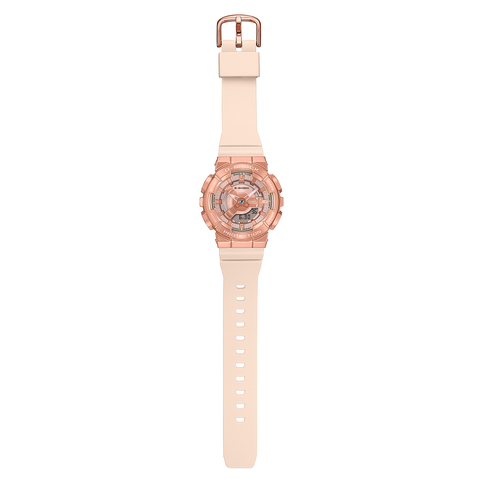 Reloj G-SHOCK GM-S110PG-4ADR Resina/Acero Mujer Oro Rosa