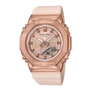Reloj G-SHOCK GM-S2100PG-4ADR Resina/Acero Mujer Oro Rosa