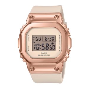 Reloj G-SHOCK GM-S5600PG-4DR Resina/Acero Mujer Oro Rosa