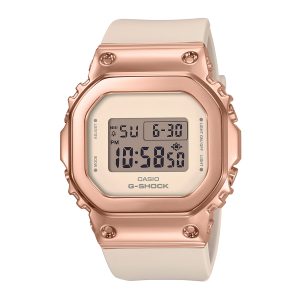 Reloj G-SHOCK GM-S5600PG-4DR Resina/Acero Mujer Oro Rosa