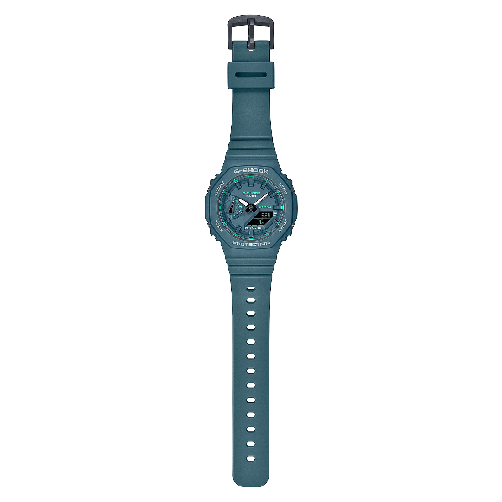 Reloj G-SHOCK GMA-S2100GA-3ADR Carbono/Resina Mujer Verde