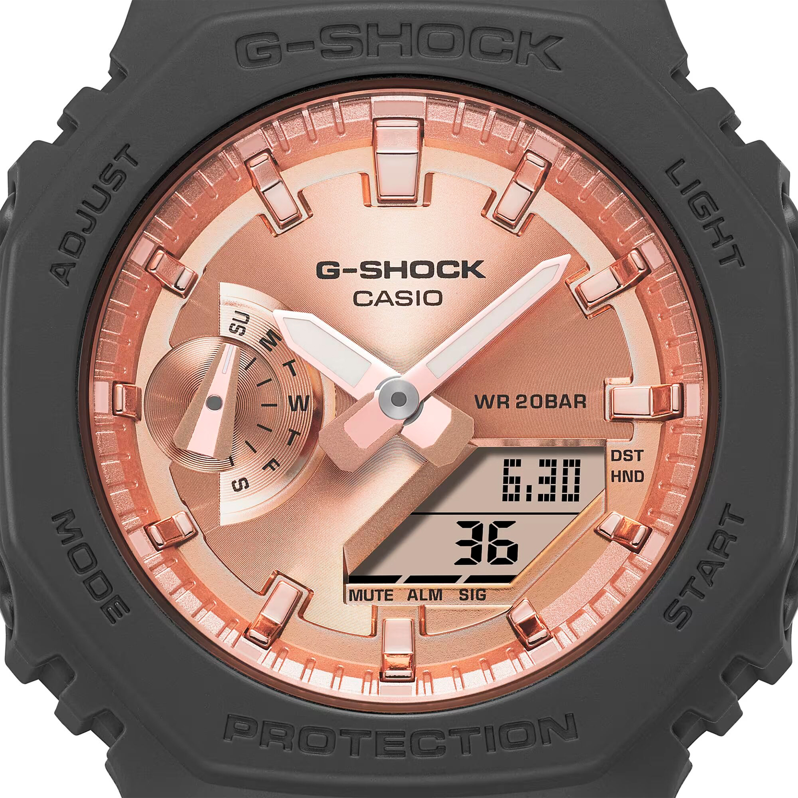 Reloj G-SHOCK GMA-S2100MD-1ADR Carbono/Resina Mujer Negro