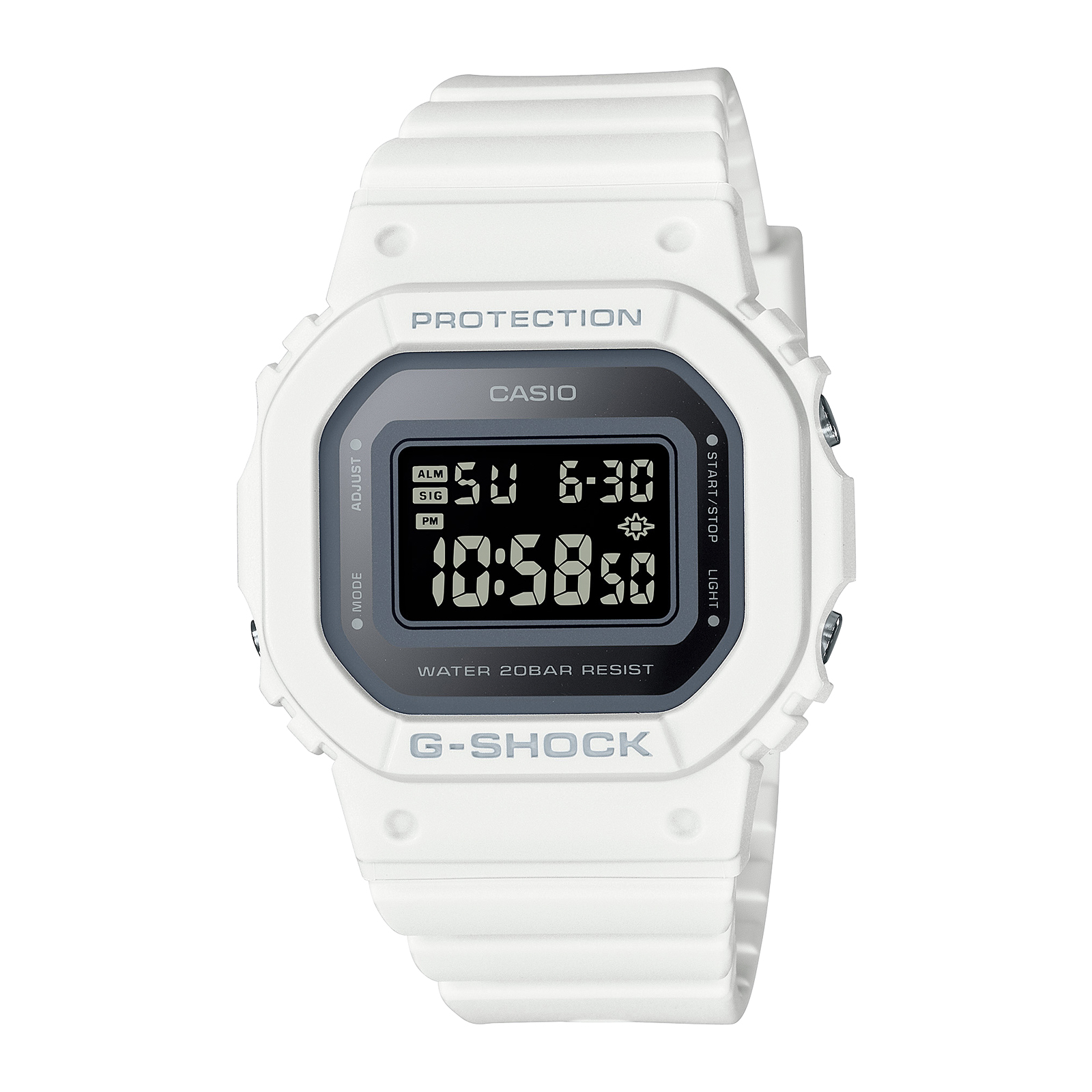 Reloj G-SHOCK GMD-S5600-7DR Resina Mujer Blanco