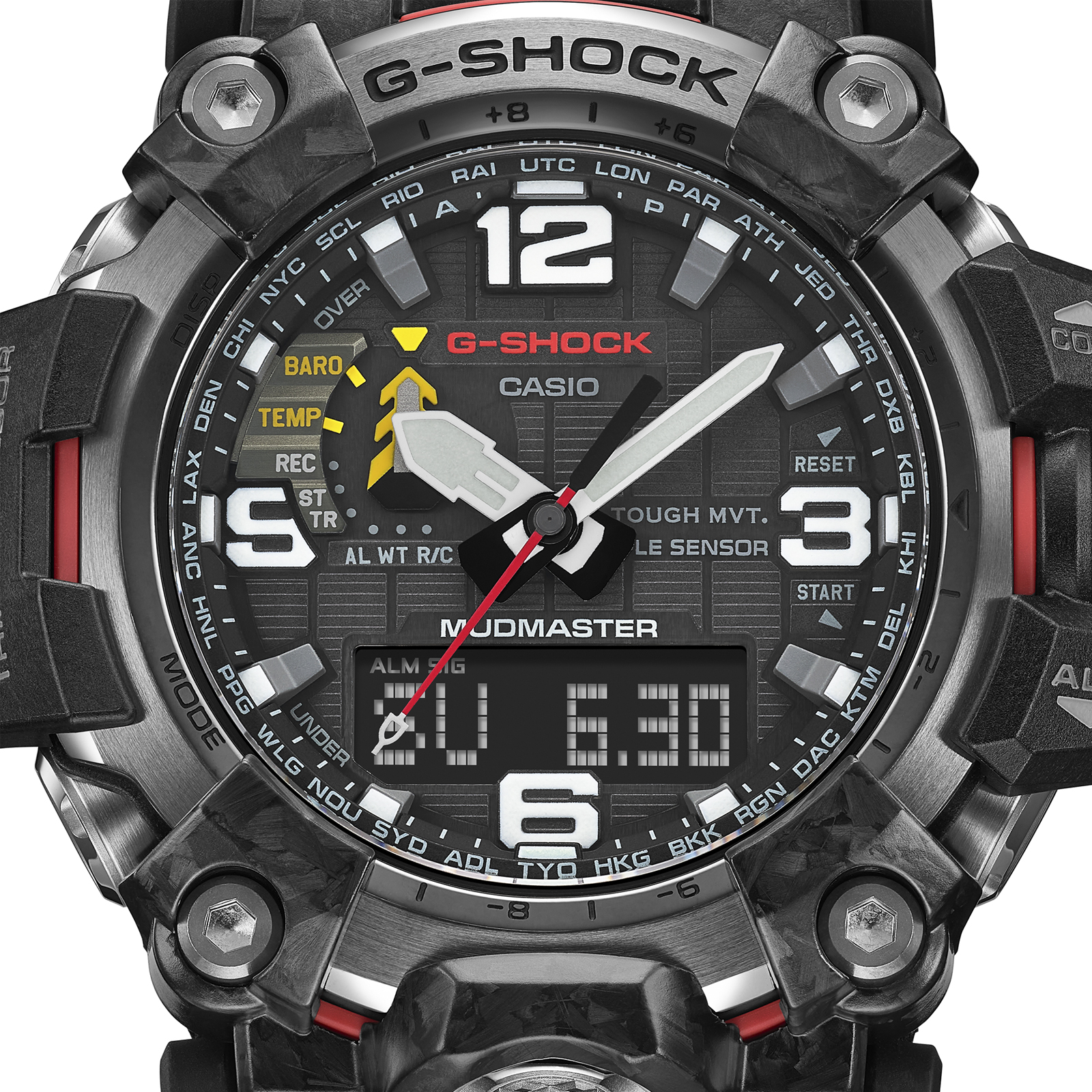 Reloj G-SHOCK GWG-2000-1A3DR Resina/Acero Hombre Negro