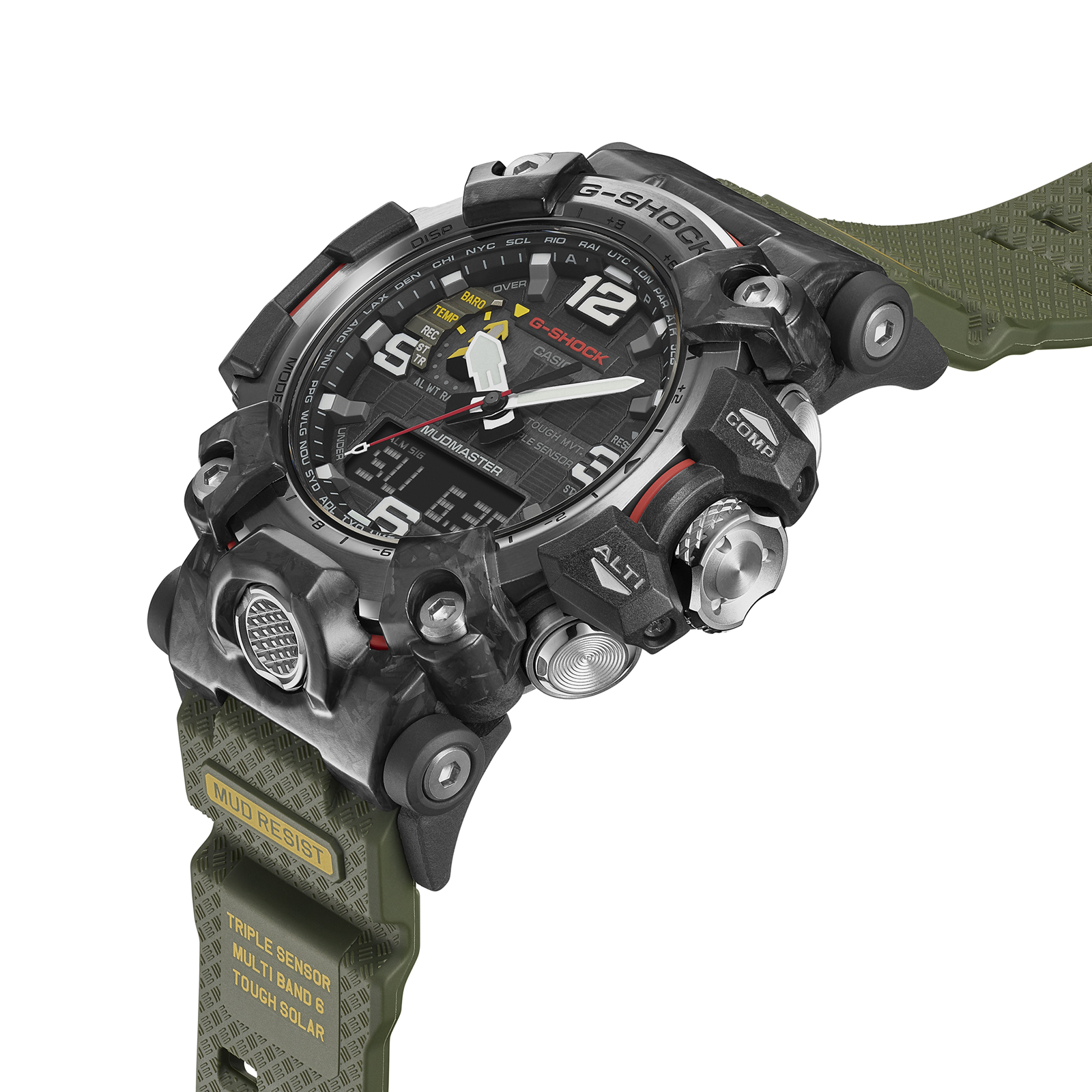 Reloj G-SHOCK GWG-2000-1A3DR Resina/Acero Hombre Negro
