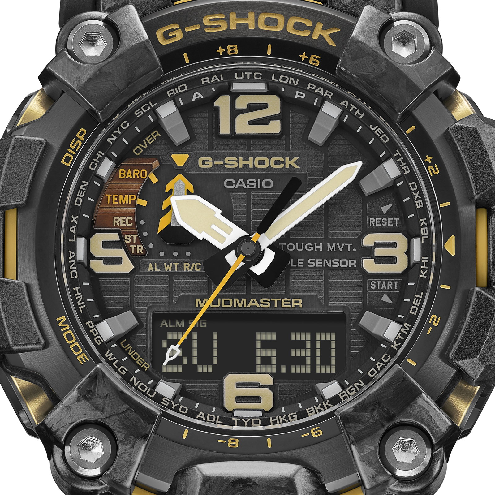 Reloj G-SHOCK GWG-2000-1A5DR Resina/Acero Hombre Negro