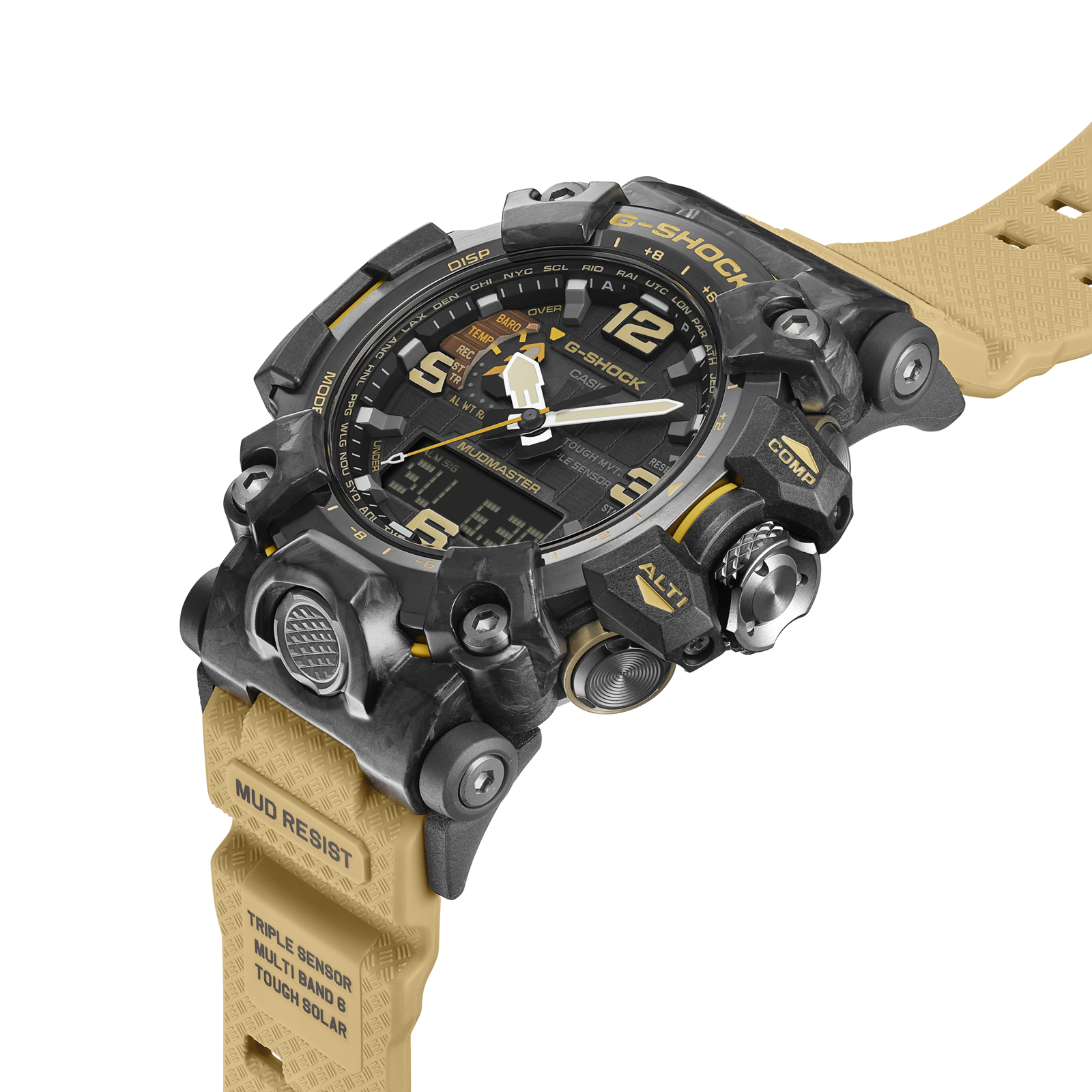 Reloj G-SHOCK GWG-2000-1A5DR Resina/Acero Hombre Negro
