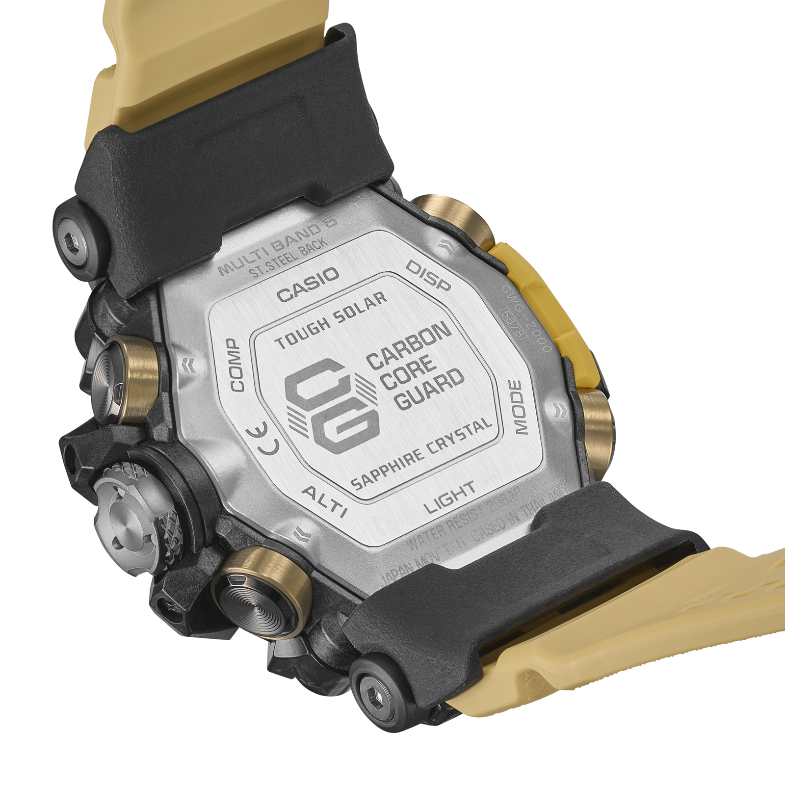 Reloj G-SHOCK GWG-2000-1A5DR Resina/Acero Hombre Negro