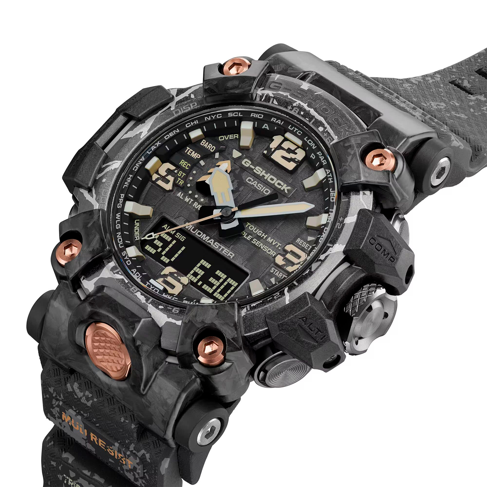 Ripley - RELOJ CASIO GSHOCK RESINA/ACERO PARA HOMBRE GWG20001A1