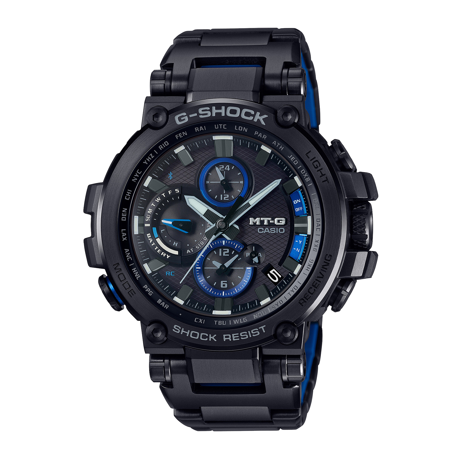 Reloj G-SHOCK MTG-B1000BD-1ADR Resina/Acero Hombre Negro