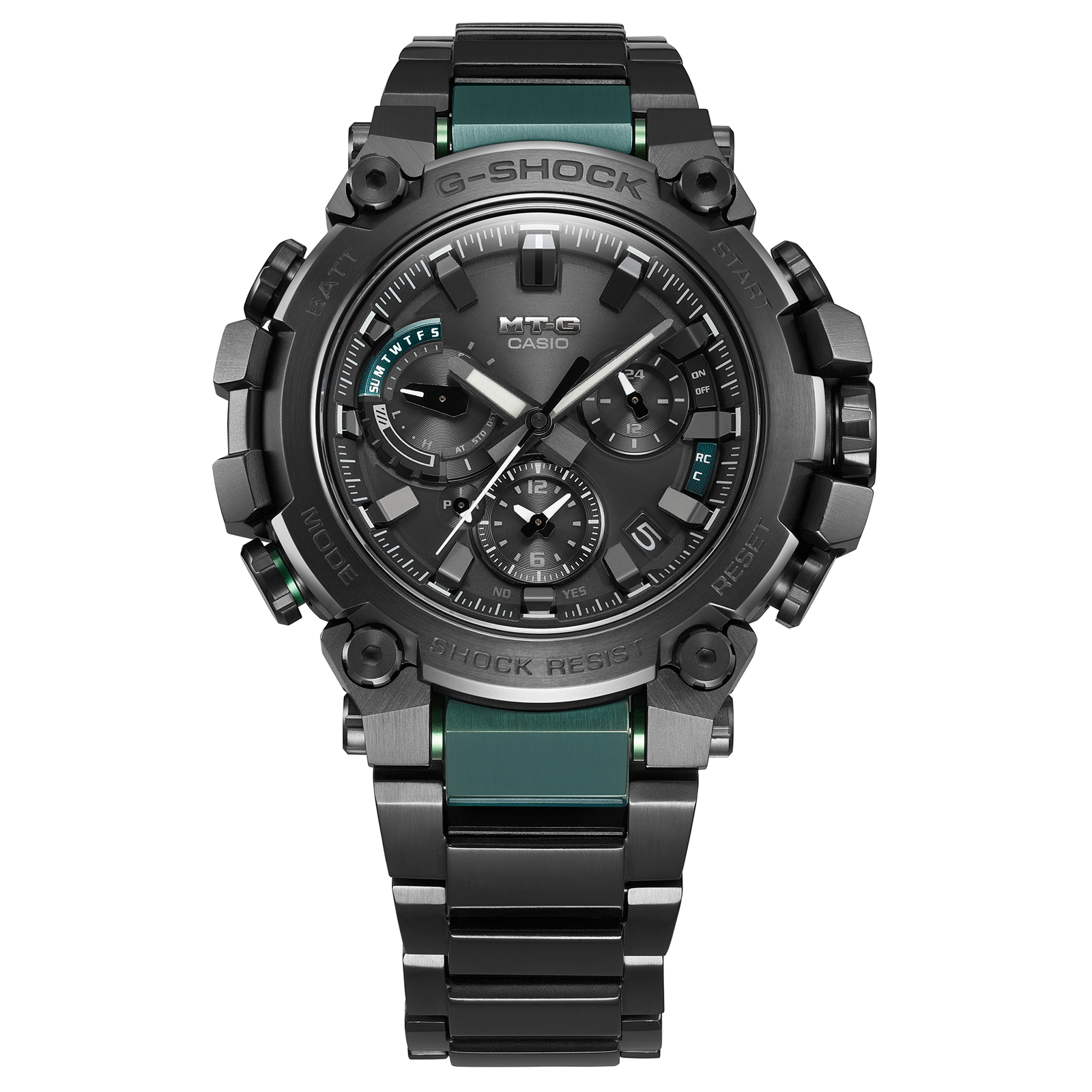 Reloj G-SHOCK MTG-B3000BD-1A2DR Resina/Acero Hombre Negro