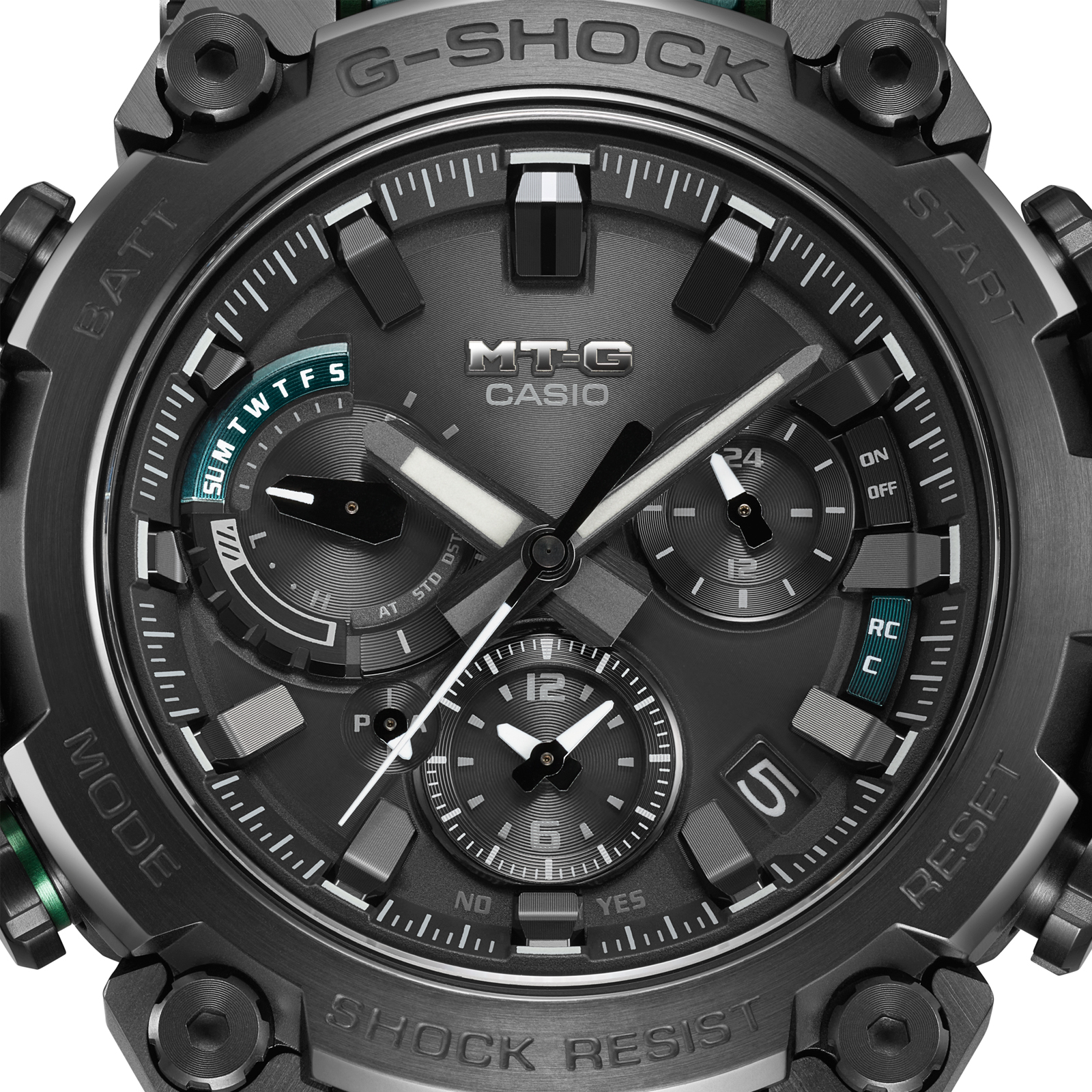 Reloj G-SHOCK MTG-B3000BD-1A2DR Resina/Acero Hombre Negro