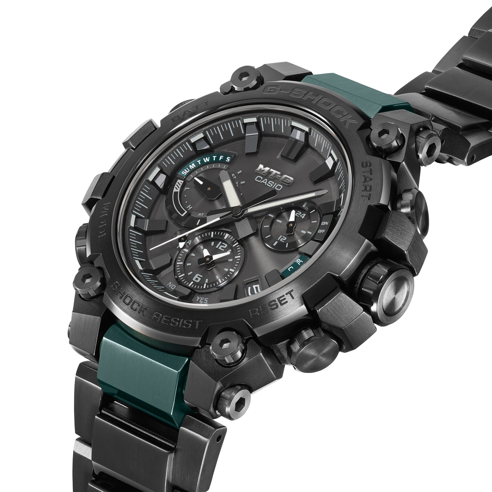 Reloj G-SHOCK MTG-B3000BD-1A2DR Resina/Acero Hombre Negro
