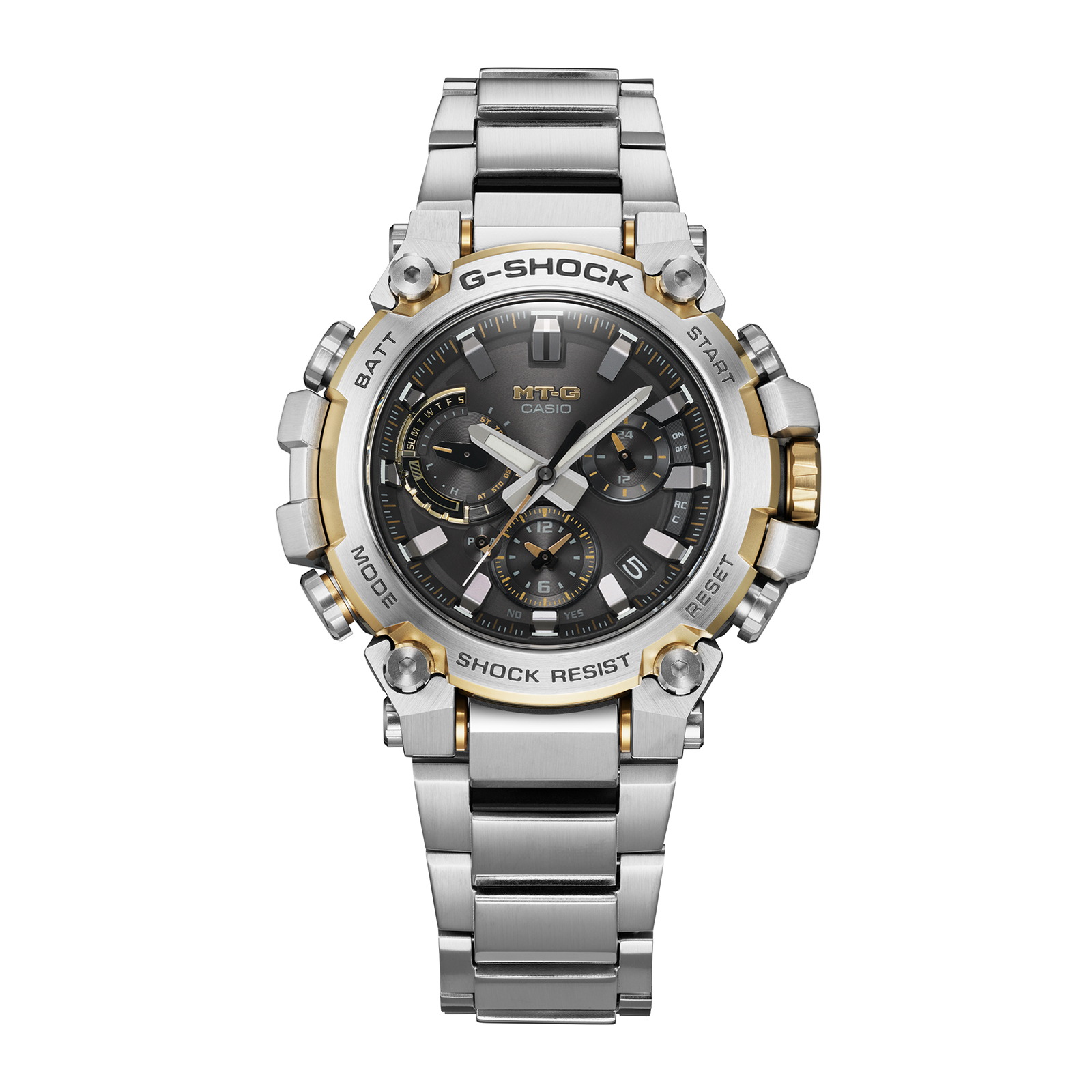 Reloj G-SHOCK MTG-B3000D-1A9DR Resina/Acero Hombre Plateado
