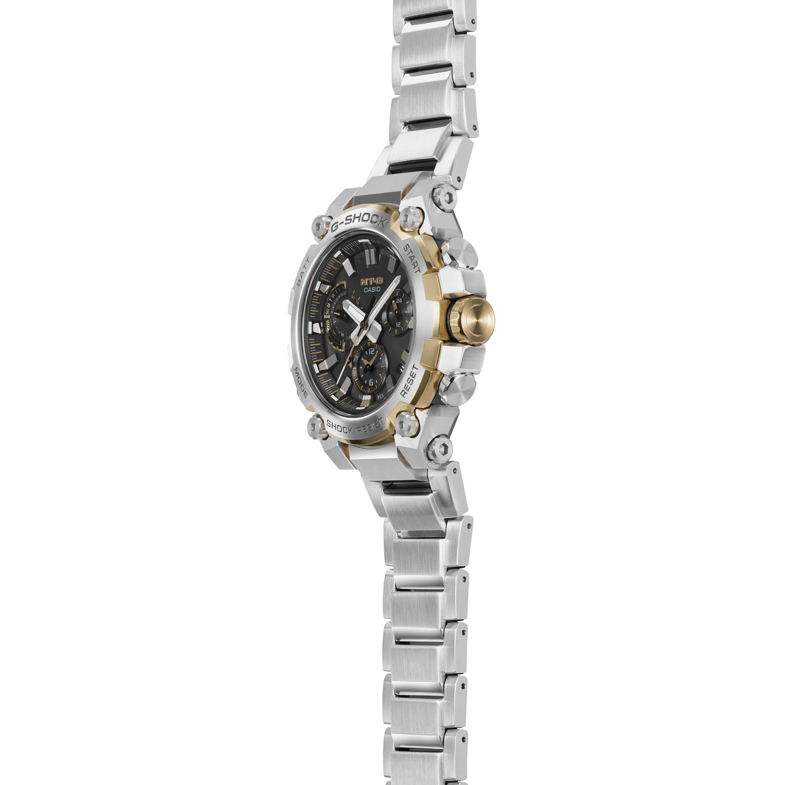 Reloj G-SHOCK MTG-B3000D-1A9DR Resina/Acero Hombre Plateado