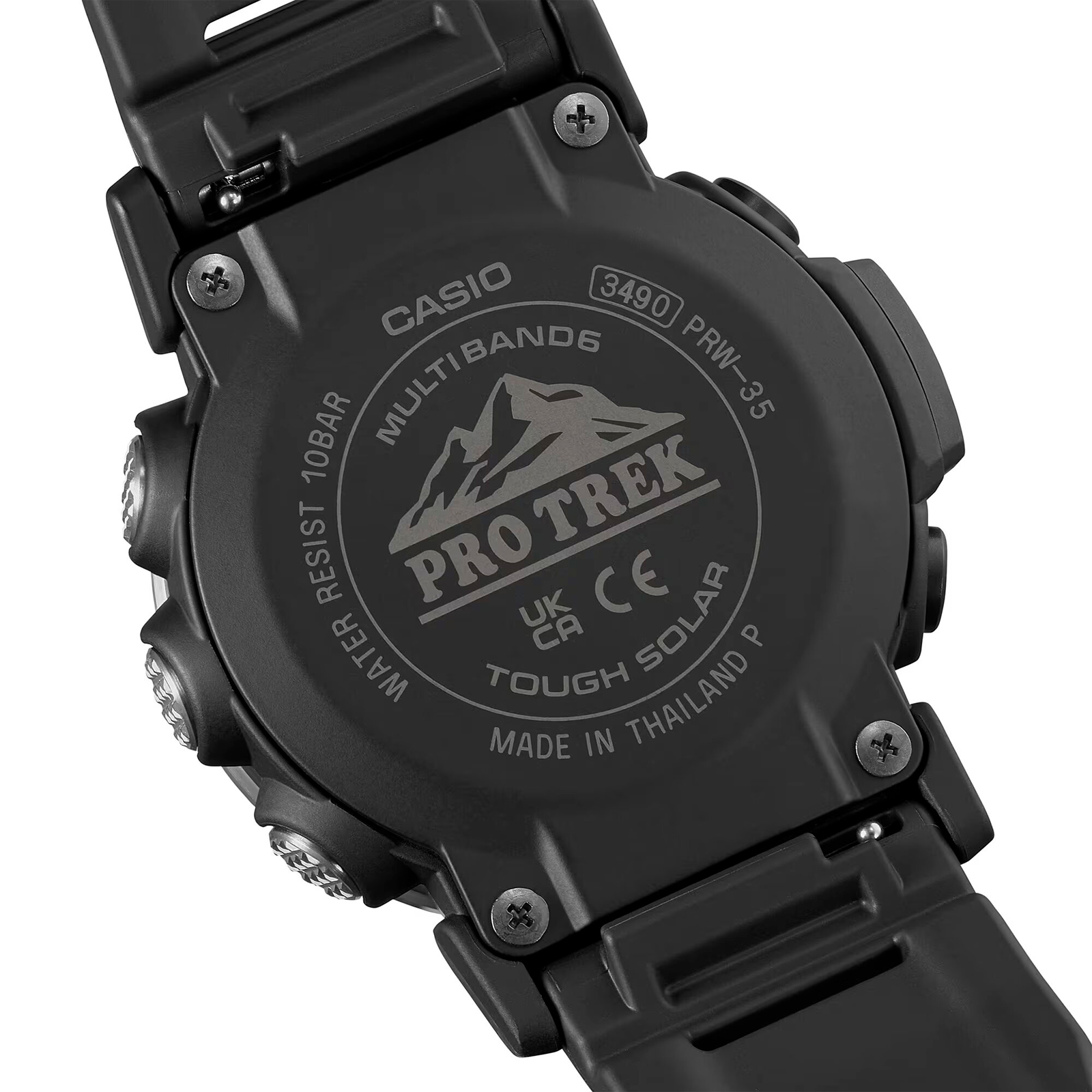Reloj PROTREK PRW-35-1ADR Resina/Acero Hombre Negro
