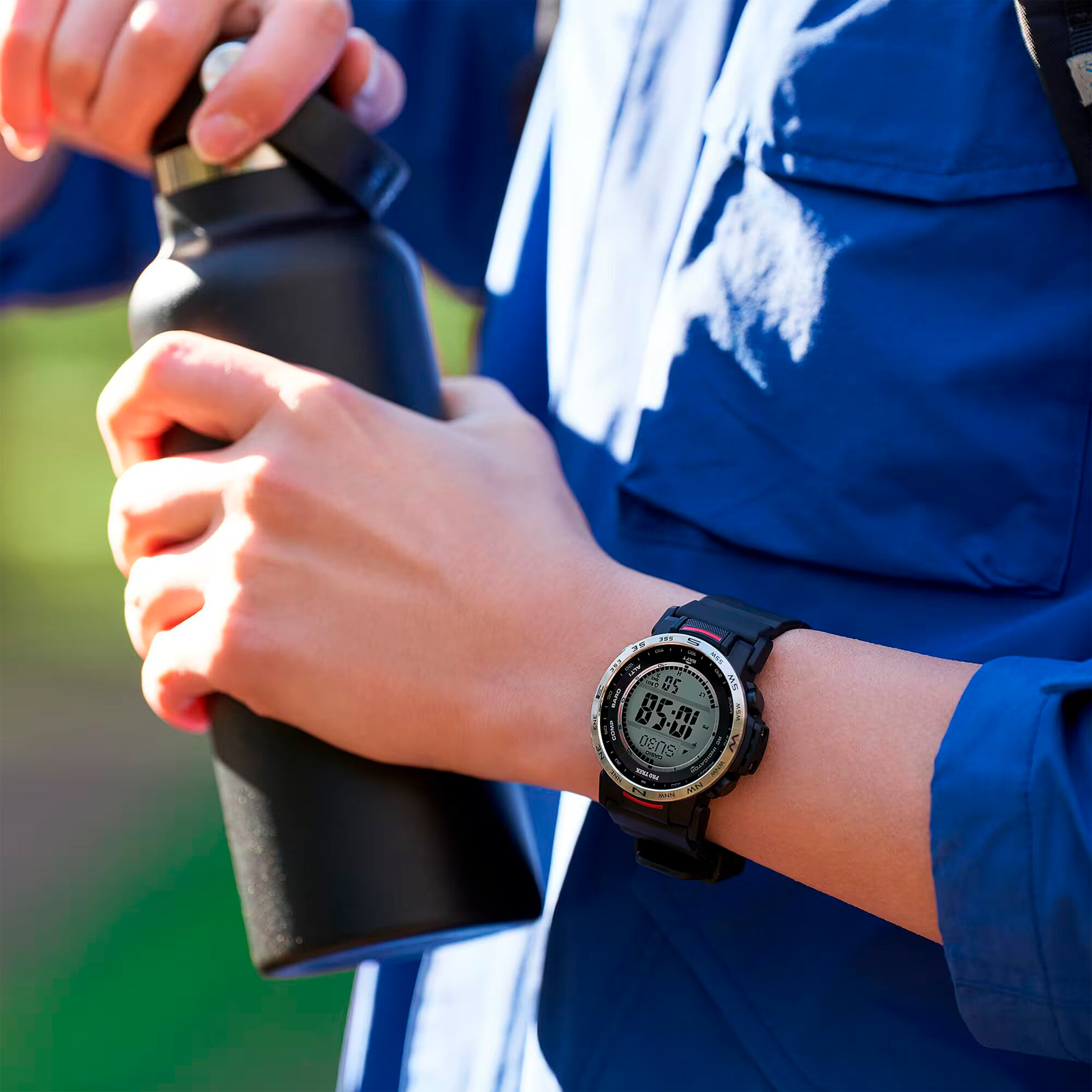Reloj PROTREK PRW-35-1ADR Resina/Acero Hombre Negro