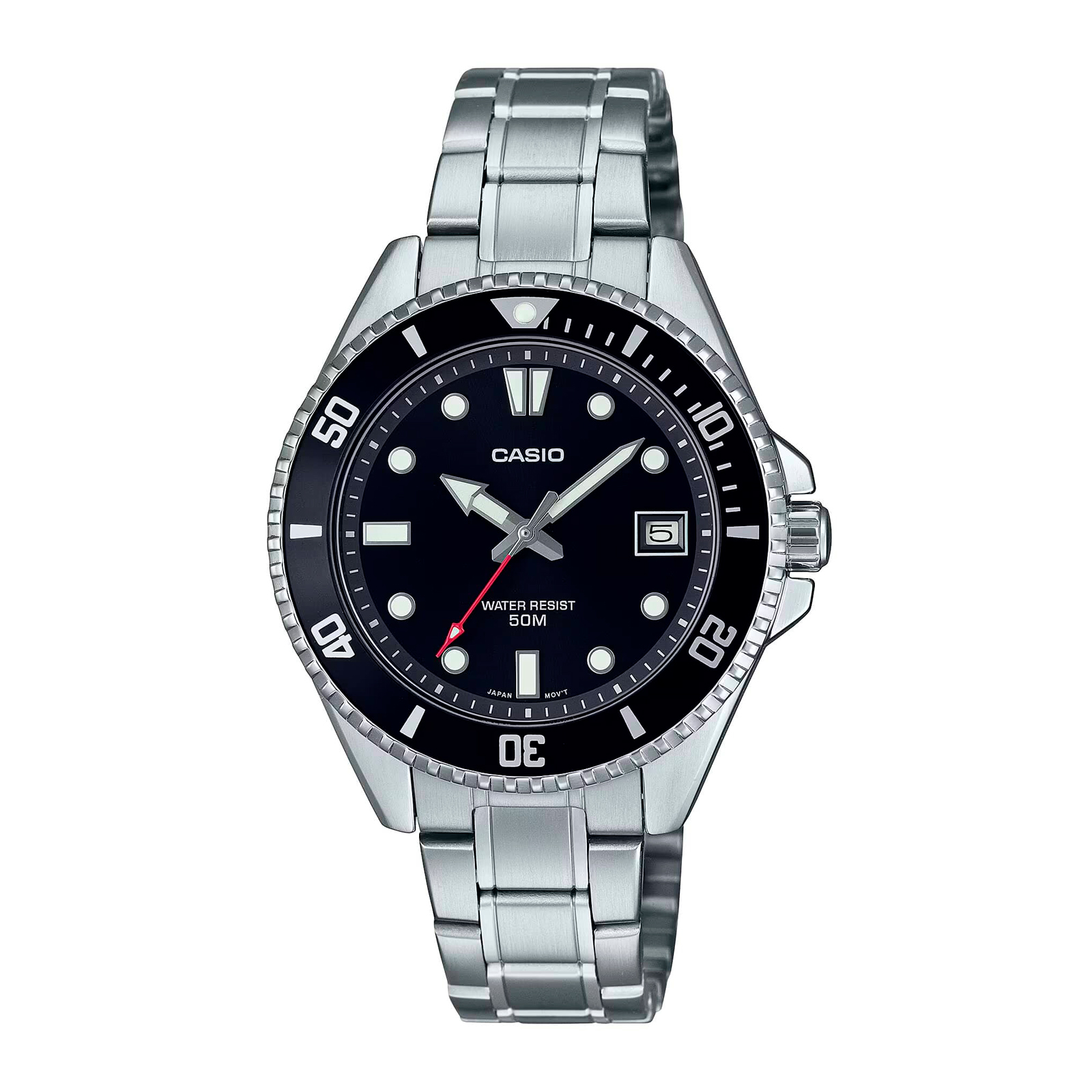 Reloj CASIO MDV-10D-1A1VDF Acero Hombre Plateado