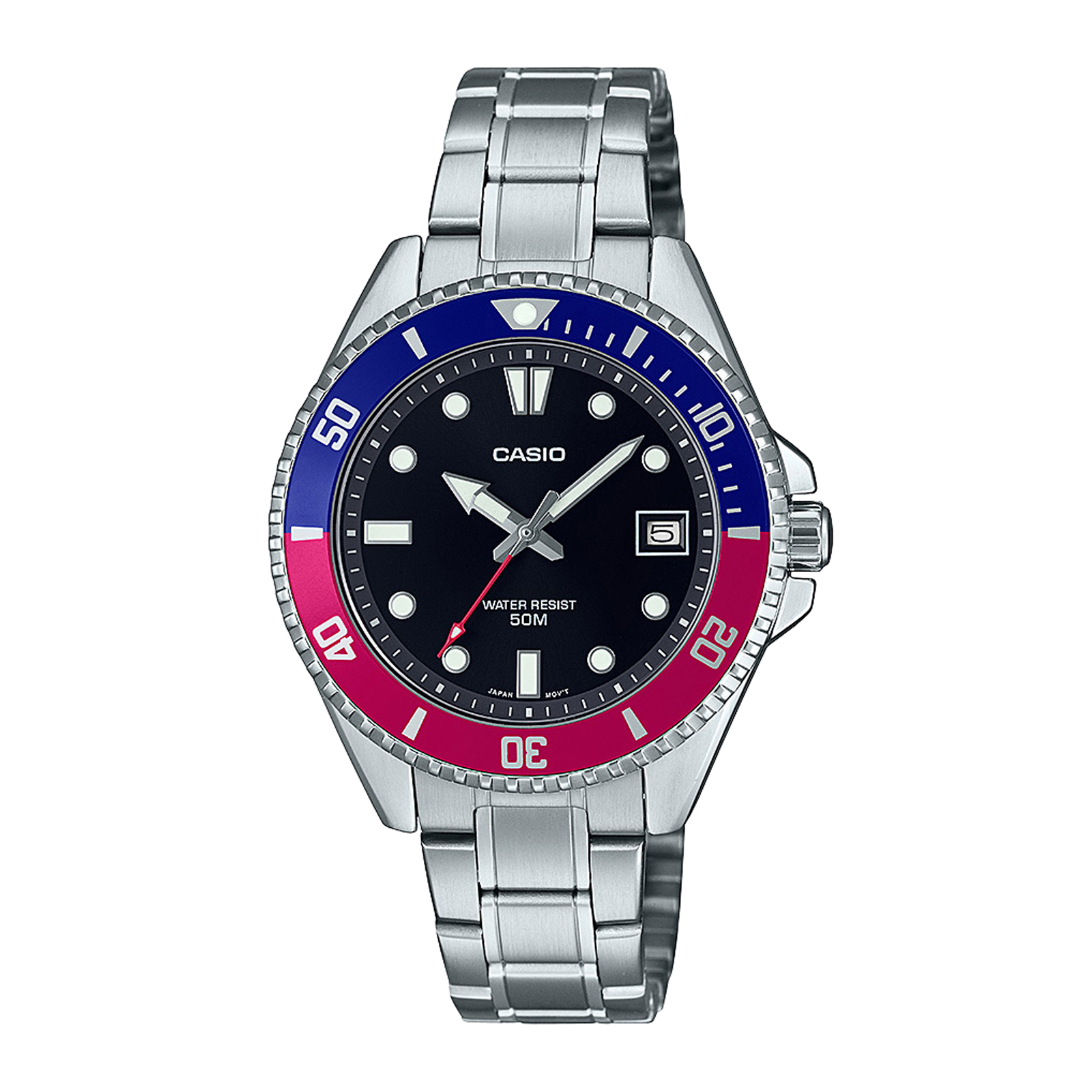 Reloj CASIO MDV-10D-1A3VDF Acero Hombre Plateado