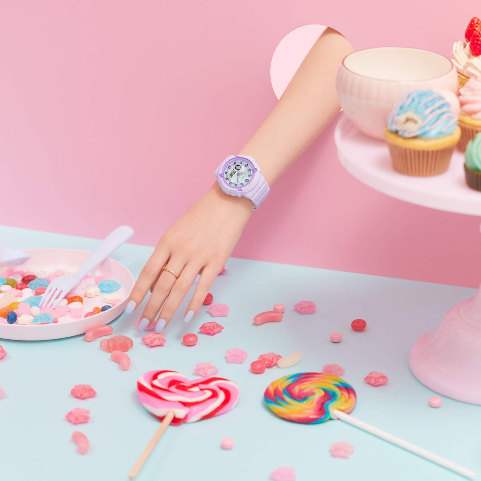 Reloj BABY-G BGA-280SW-6ADR Resina Mujer Lila