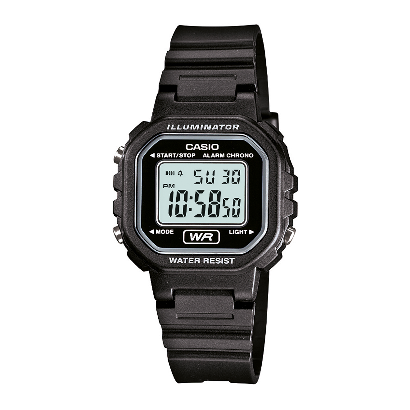 Reloj CASIO LA-20WH-1ADF Resina Juvenil Negro