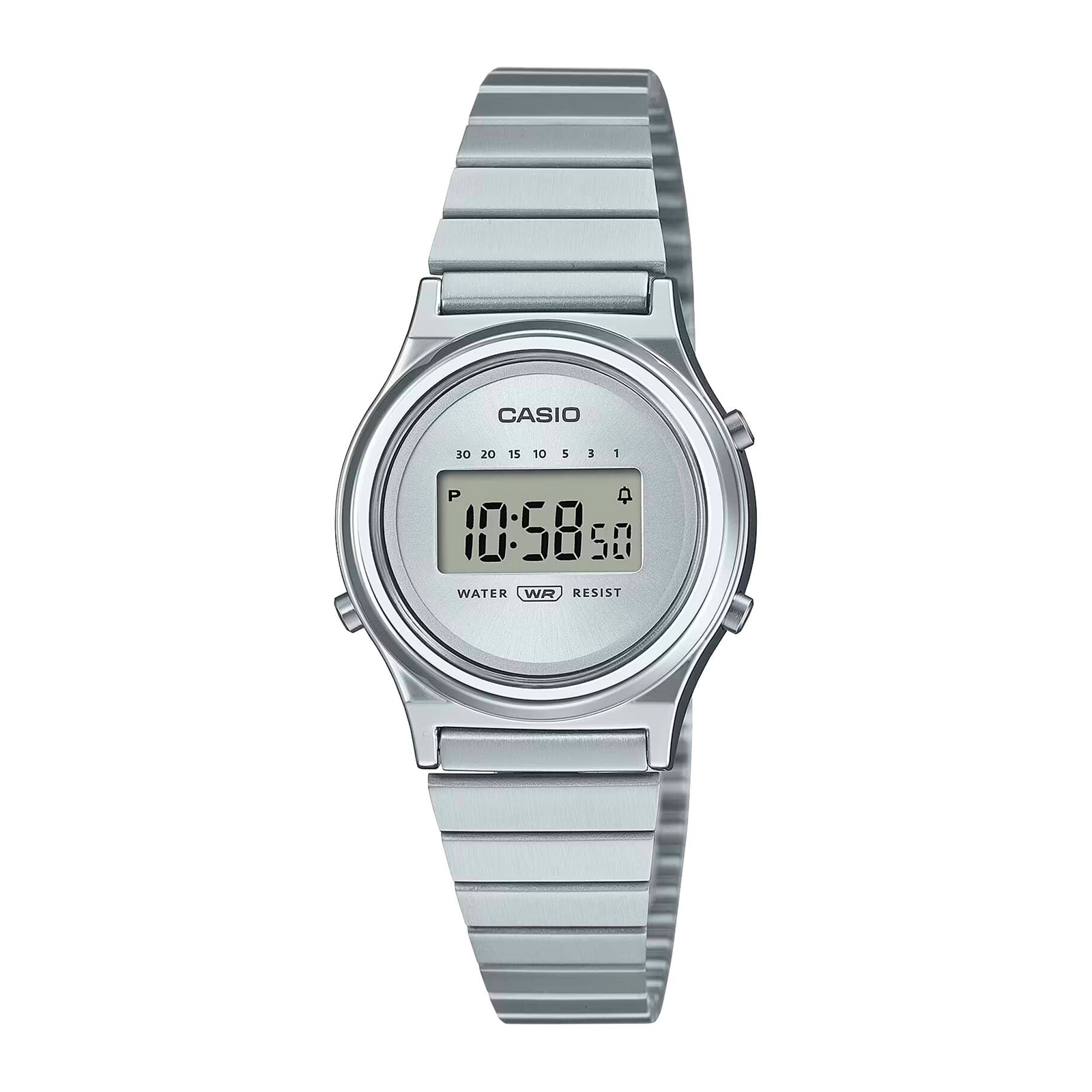 Reloj CASIO LA700WE-7ADF Resina/Cromado Mujer Plateado
