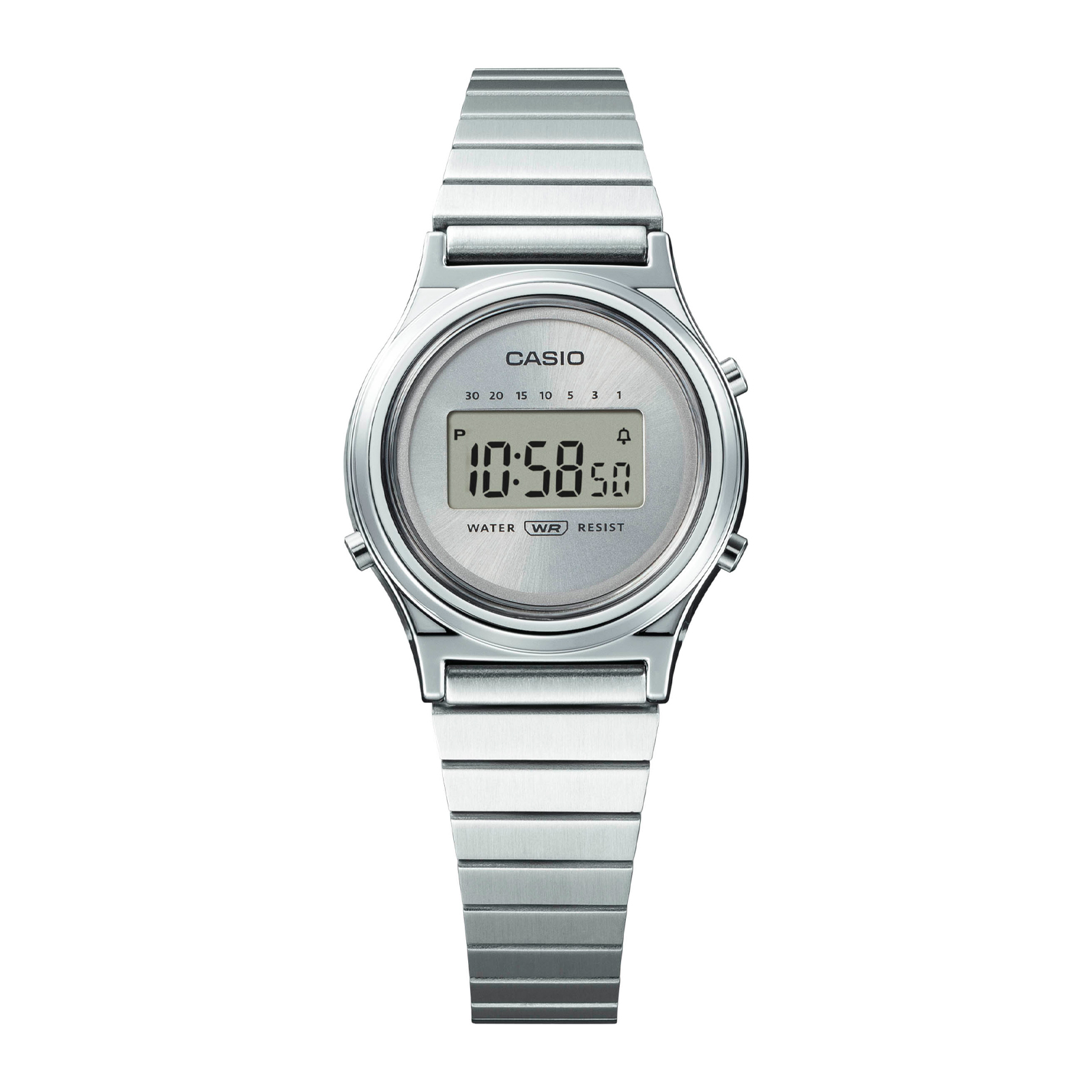 Reloj CASIO LA700WE-7ADF Resina/Cromado Mujer Plateado