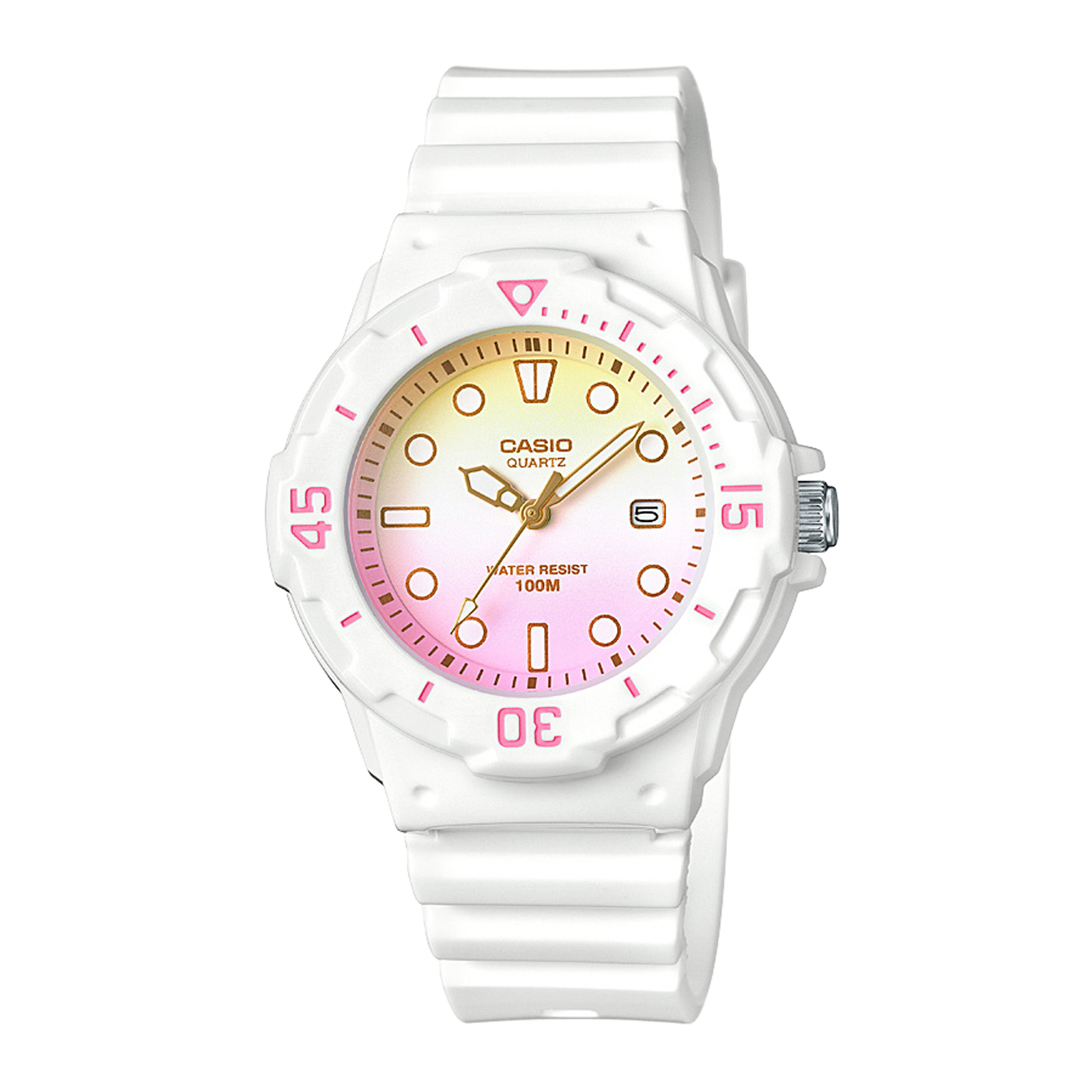 Reloj CASIO LRW-200H-4E2VDR Resina Juvenil Rosado