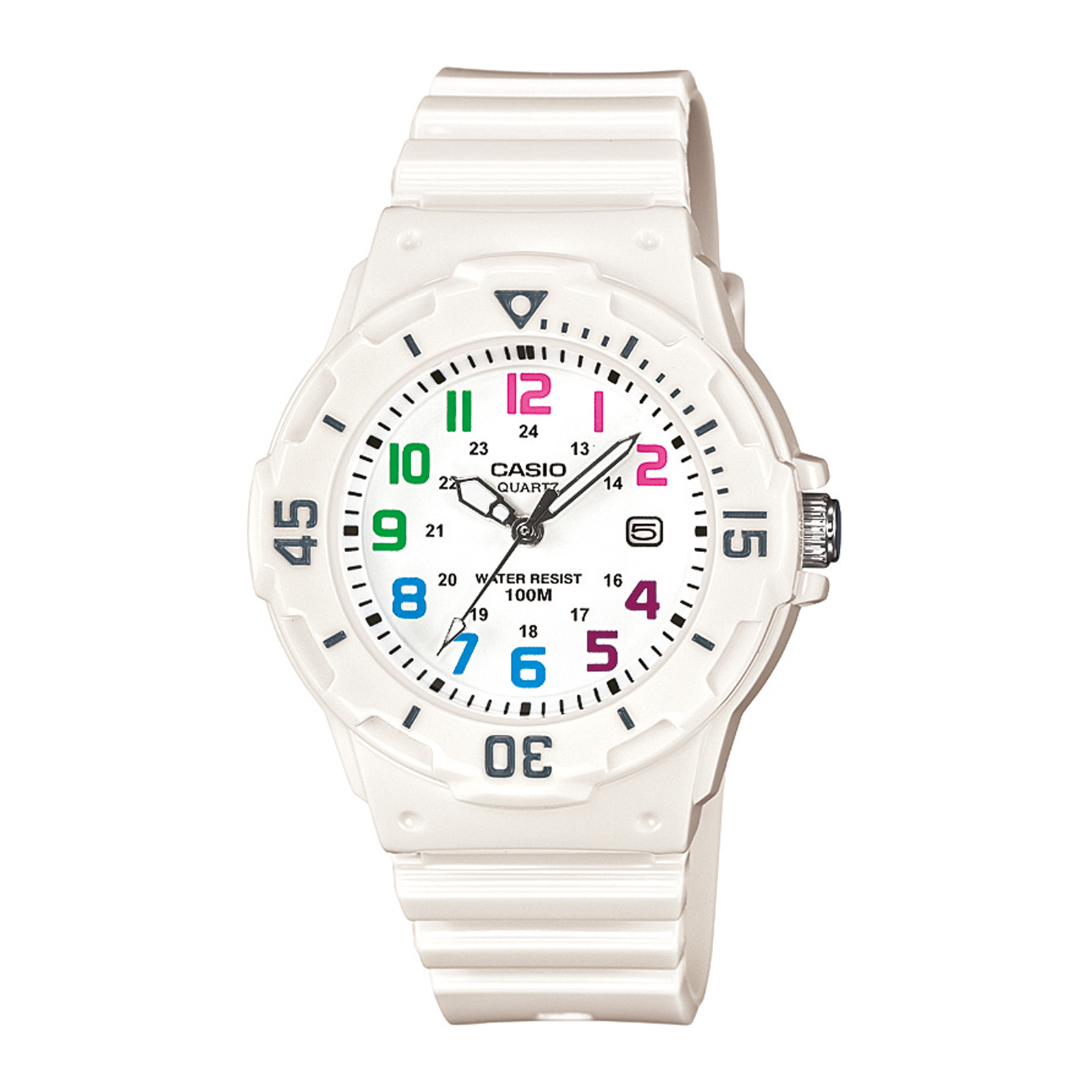 Reloj CASIO LRW-200H-7BVDF Resina Juvenil Blanco