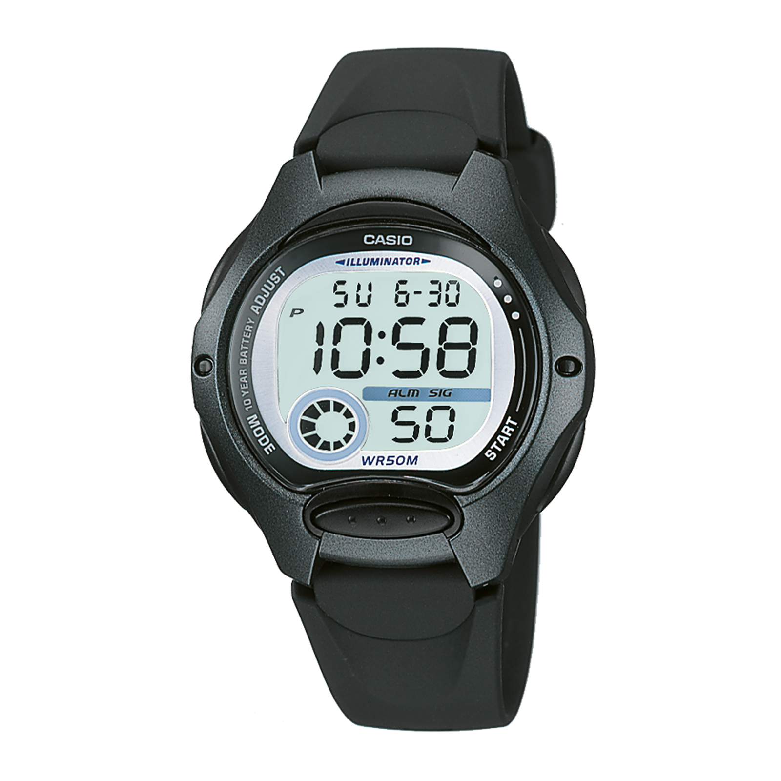 Reloj CASIO LW-200-1BVDF Resina Juvenil Negro