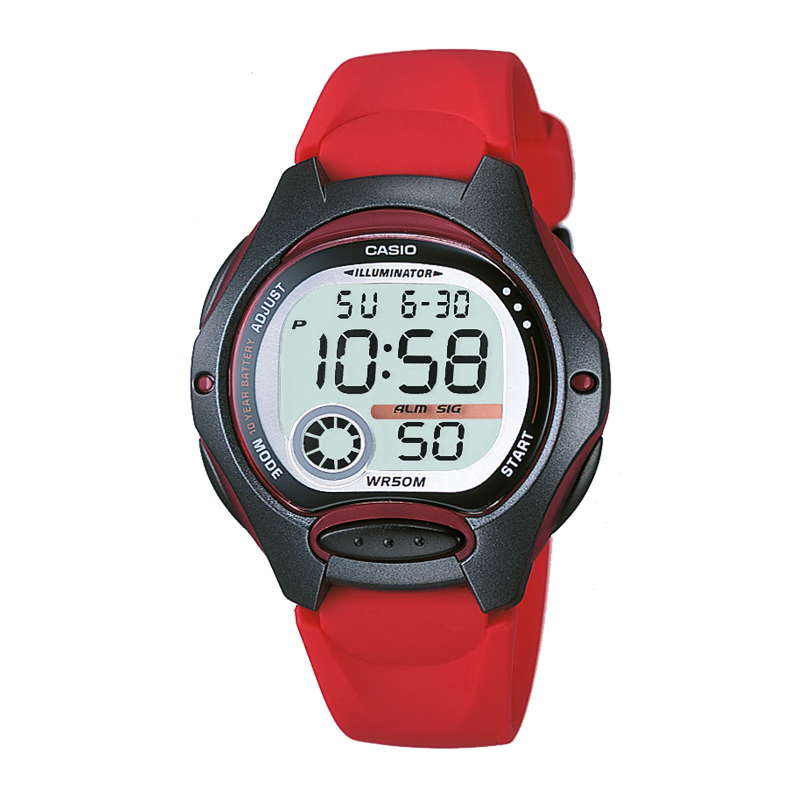 Reloj CASIO LW-200-4AVDF Resina Juvenil Negro