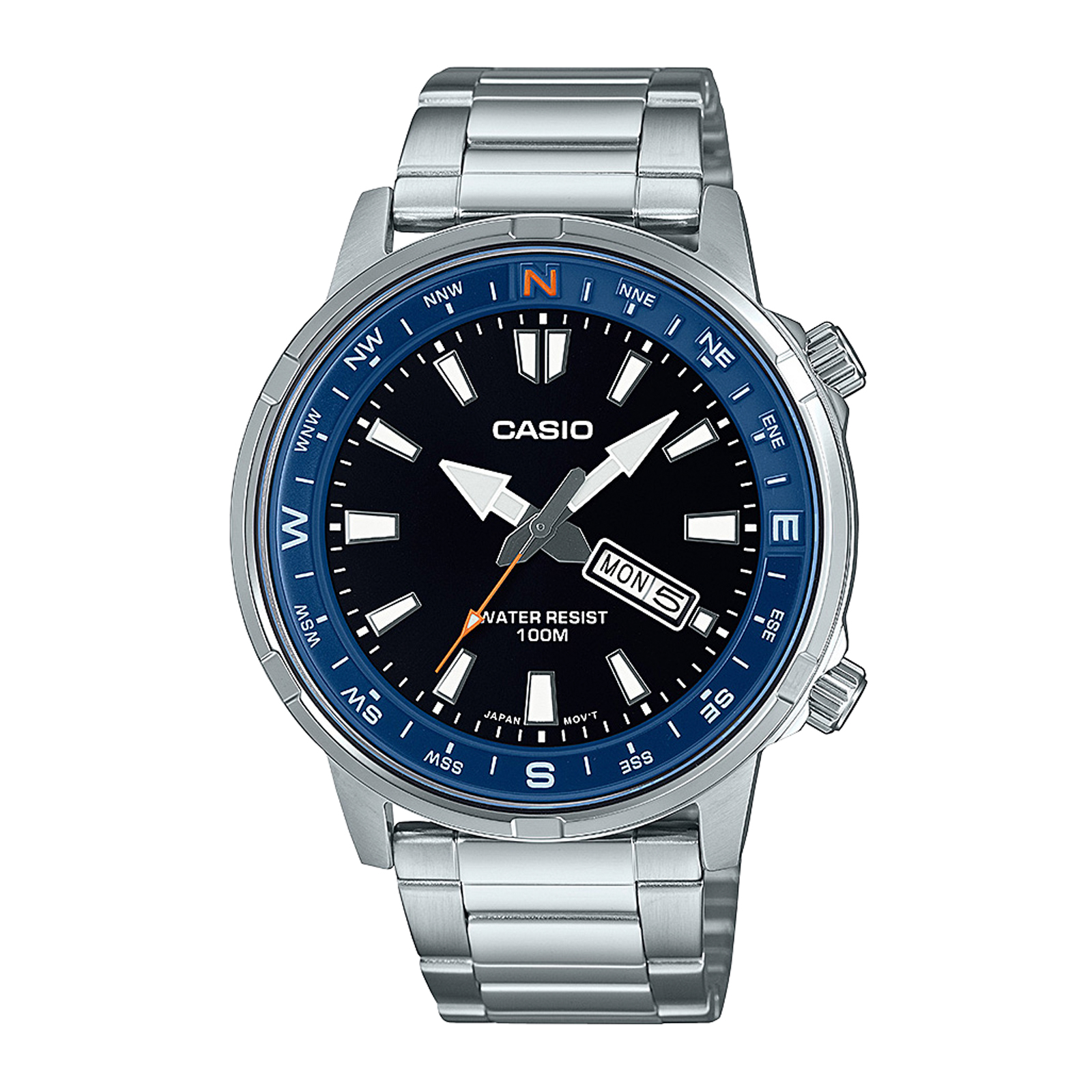 Reloj CASIO MTD-130D-1A2VDF Acero Hombre Plateado
